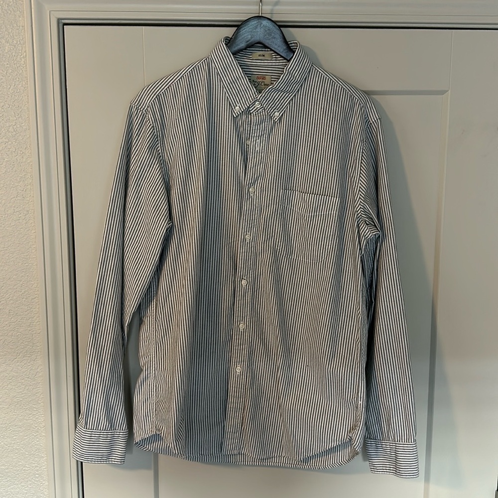 J Crew Button Down Size Large